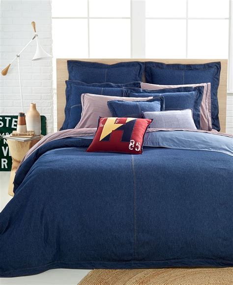 tommy hilfiger comforters clearance|tommy hilfiger denim comforter twin.